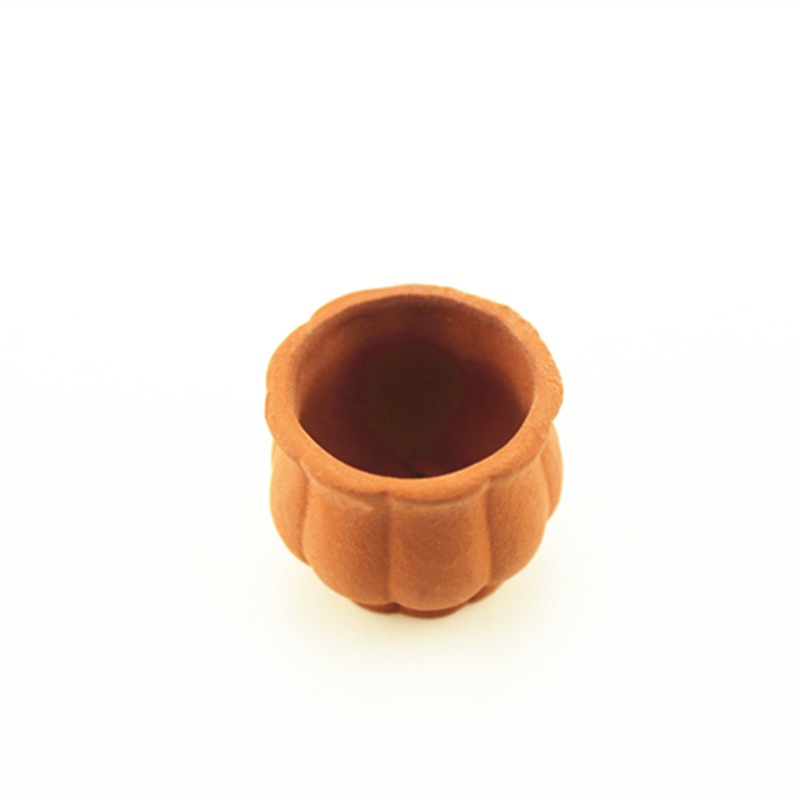 52 DOLLHOUSEMiniature Food Play Scene Model Dollhouse Accessories Mini Ceramic Flower Pot C5051 A