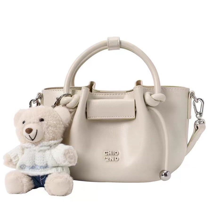 Nanfeng Chio2nd London Bear Tote Bag Women's Super Hot Small Bag Shoulder Crossbody Bag