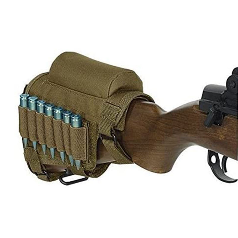 Manba Bullet Bag Multi-functional Outdoor Tactical Cheek Support Bag Military Fan CSTwo-in-one Buttstock Bullet Bag
