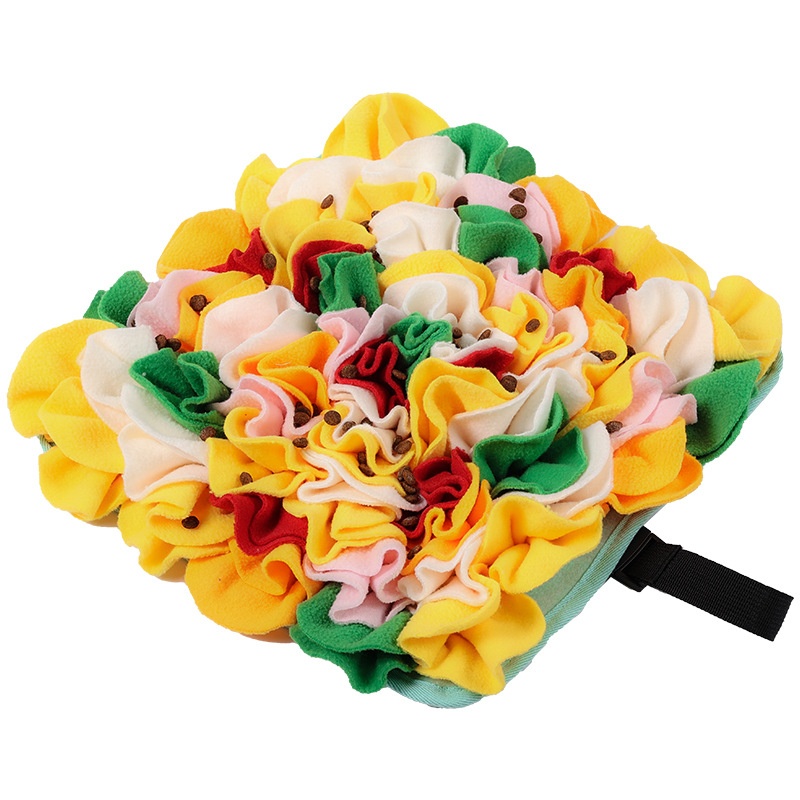 Big Dog Miniature Four Seasons Universal Sniffing Pad Dog Toy Puzzle Decompression Food Hiding Game Interactive Play Training