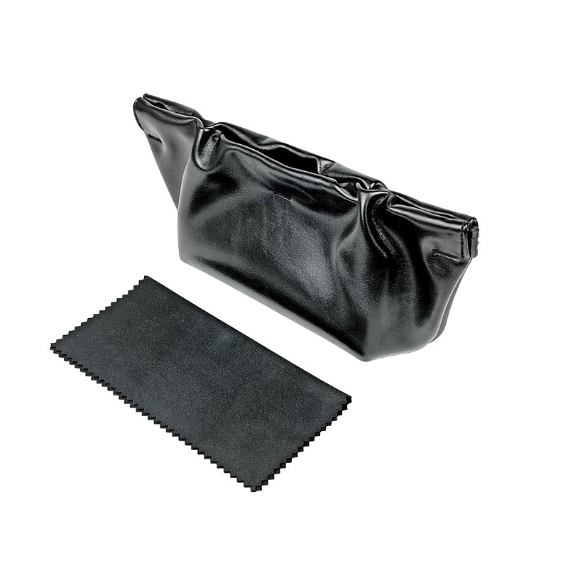 Black Cloud Bag Sunglasses Soft Leather Convenient And Comfortable Magnetic Sunglasses Gift Bag Can Print