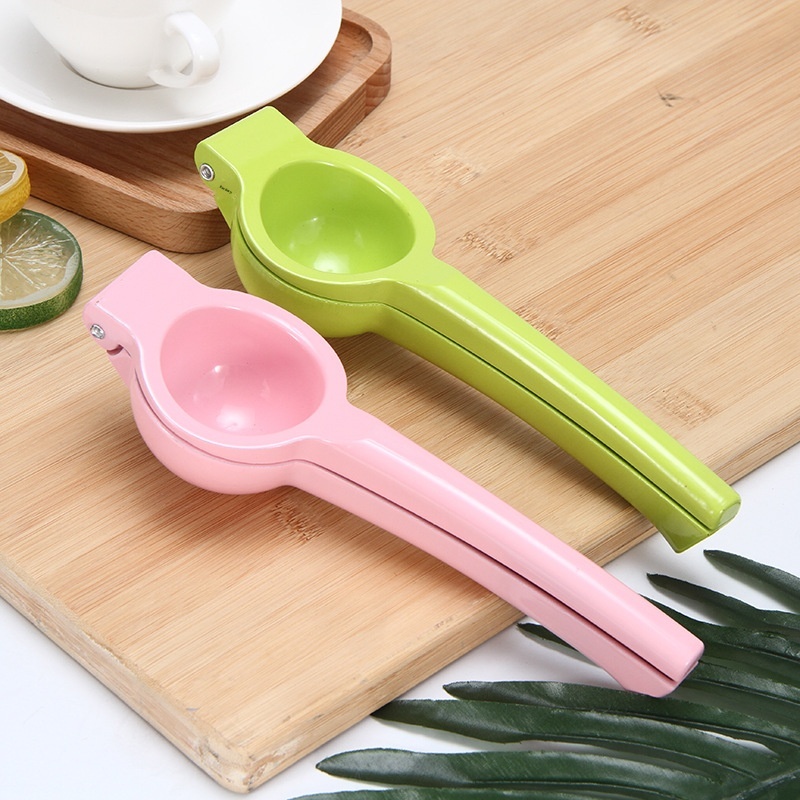 SColorful Aluminum Alloy Manual Juicer Fruit Lemon Squeezer Household Manual Lemon Juicer