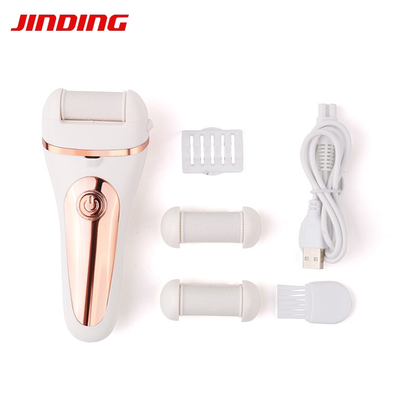Jinding Electric Foot Grinder Digital Display Pedicure Machine Dead Skin Remover Callus Waterproof Peeling Machine With Light