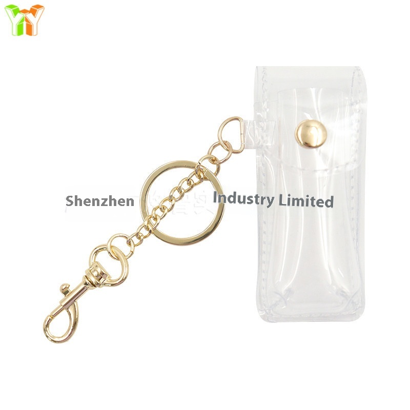 Mini Lipstick Storage Bag Transparent PVCBag Pendant Single Lipstick Storage Bag Lipstick Bag
