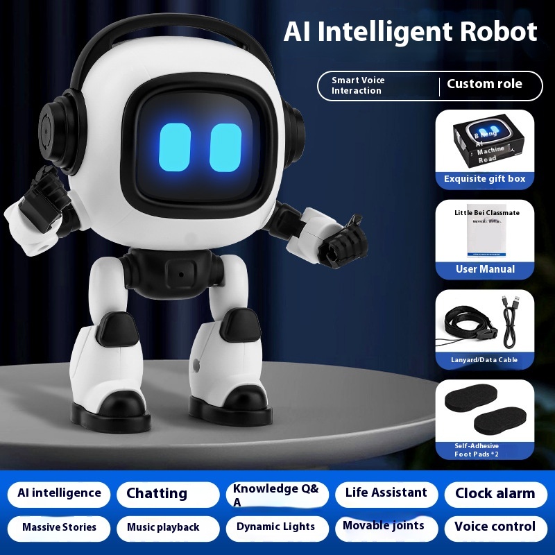 Interactive Ai Dialogue Intelligent Robot Chatgpt Doubao Dialogue Companion Chat Enlightenment Kidsren's Desktop Toy