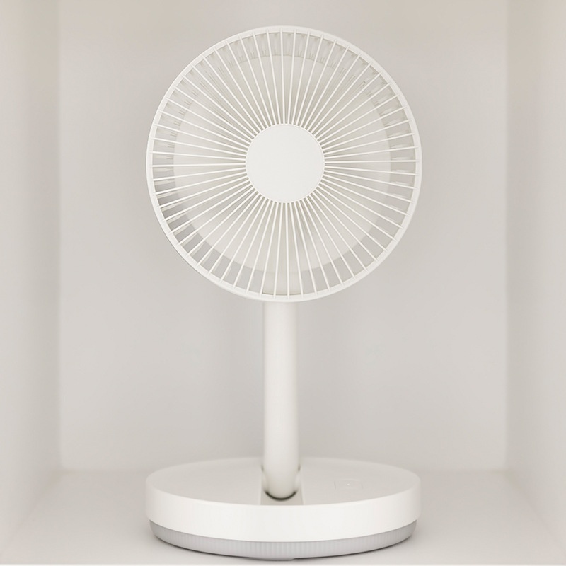 Sanhuo Shaking Head Telescopic Rod Folding Fan Silent Student Dormitory Desktop USBFan Floor-standing