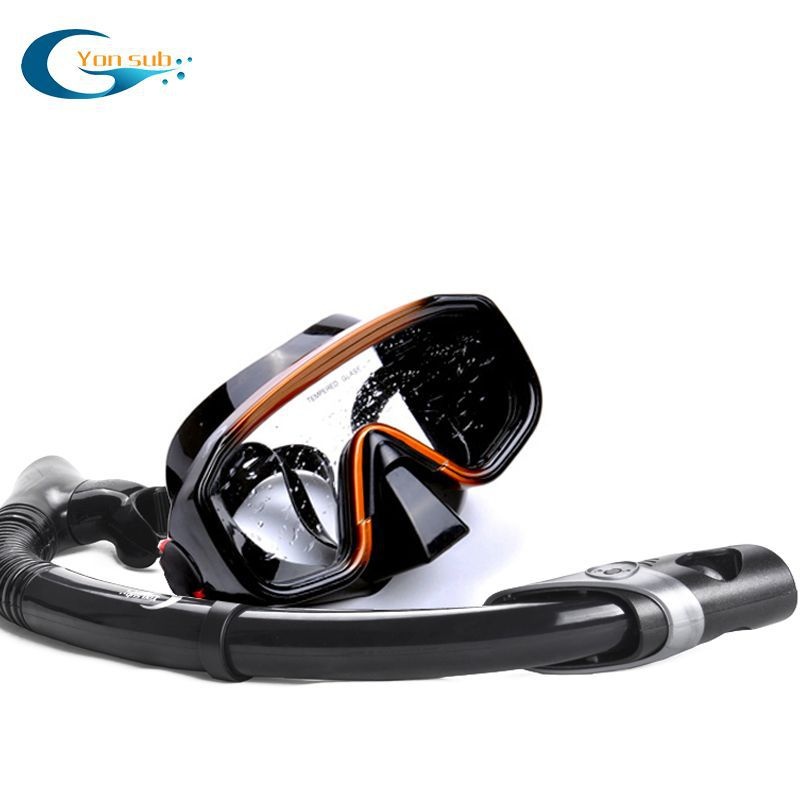 Tempered Glass Diving Goggles Diving Mask Fully Dry Equipment Practical Diving Mask