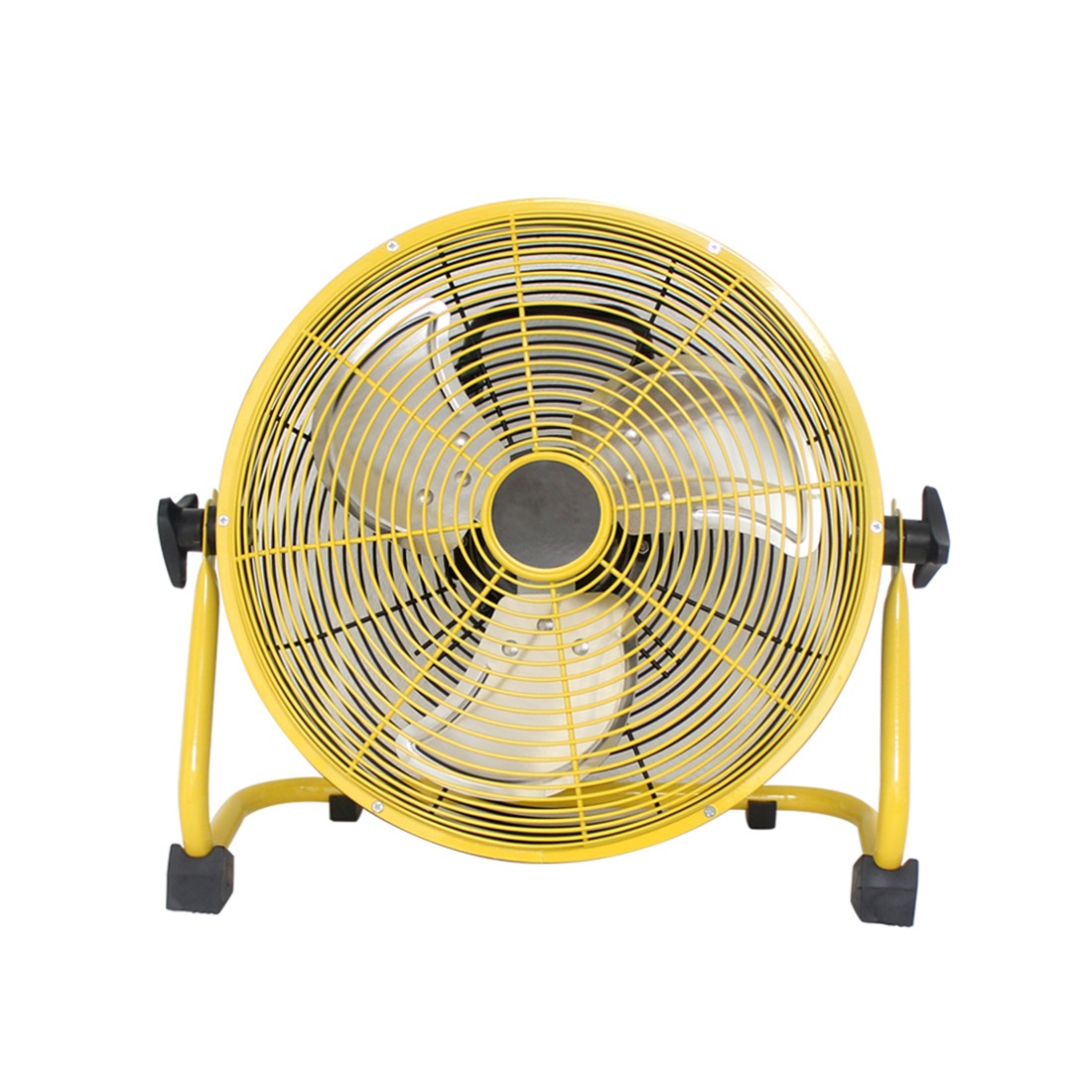 12-inch Floor-standing Electric Fan Small Portable Powerful Blower Portable Outdoor Fishing Camping U S B Rechargeable Fan