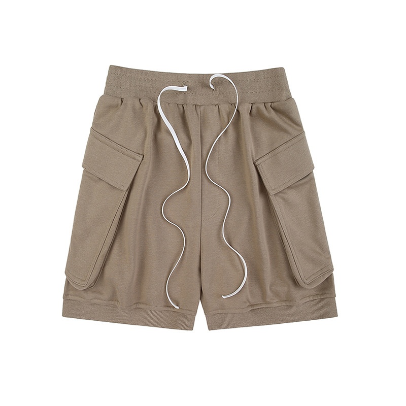 RFSDMen's Clothing|Summer American Fashion Brand Hip-Hop Shorts Extended Drawstring Large Pocket Shorts Men's Fashion