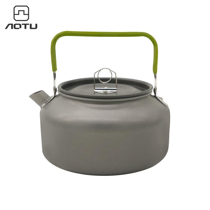 AOTUOutdoor Camping Teapot Portable Cooker Camping Kettle1.2 LCoffee Pot DS-12