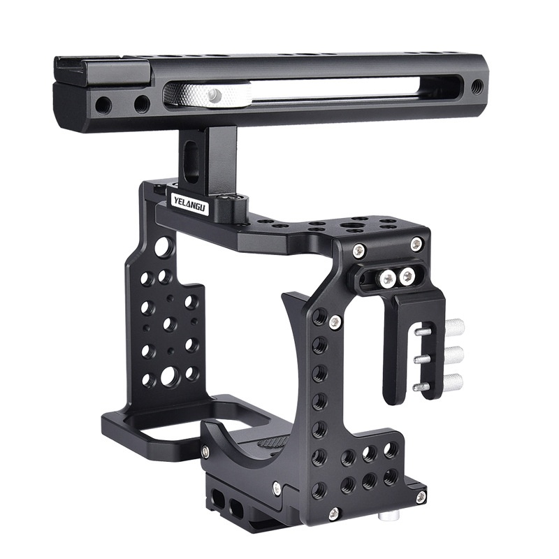 S L R Micro Single Photography Rabbit Cage Handheld Stabilizer Low Shooting Flash Bracket A7 Series Camera