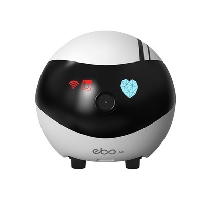 Ebo Pet Air-Smart Companion Robot For Families,Featuring Remote Camera,Mobile Monitoring,And Interactive Features For Elderly,Children,And Cats