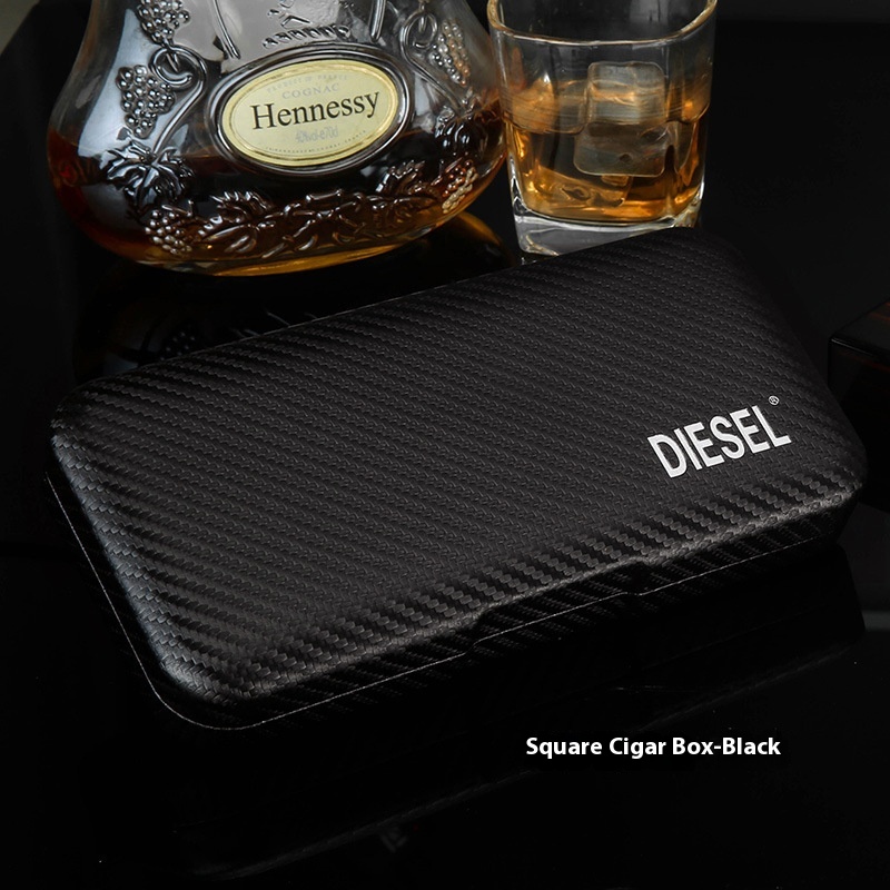 Cigar Box Portable Cigar Humidor Portable Outdoor Travel Portable5 Pack