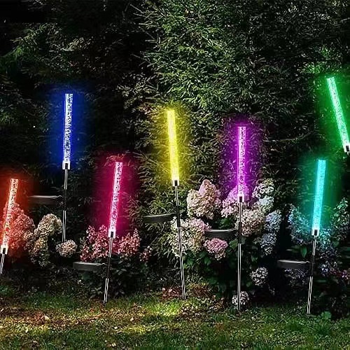 LEDReed Solar Ground Light Frosted Stick Outdoor Waterproof Garden Lighting Landscape