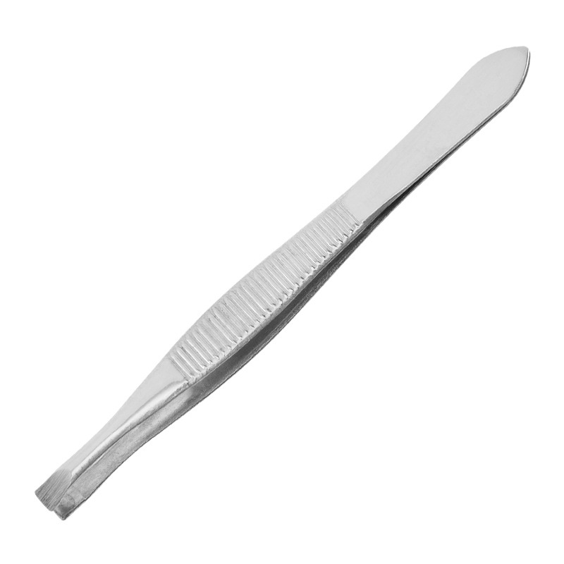 S'Creative Multifunctional Stainless Steel Horizontal Flat Eyebrow Clip Beauty Makeup Eyebrow Tweezers Beauty Products