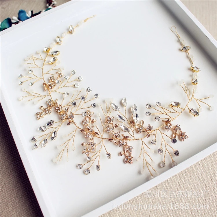 XL011s Bridal Jewelry European And American Handmade Hairband Wedding Wedding Dress Headdress