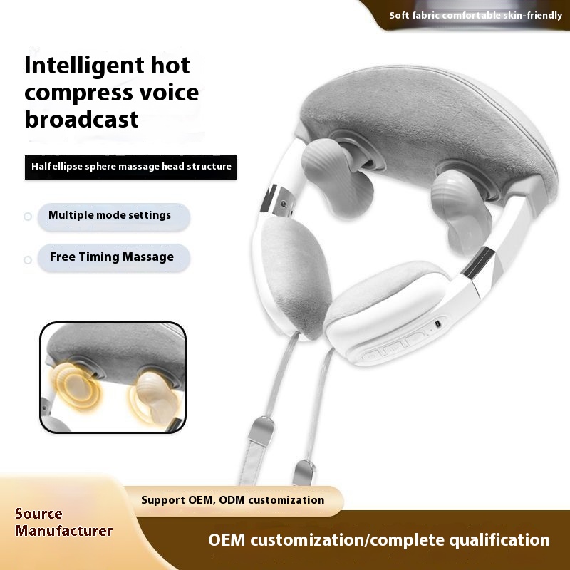 Intelligent Cervical Vertebra Massager Multifunctional Electric Pinch Hot Compress Neck Massager Trapezius Neck Protector