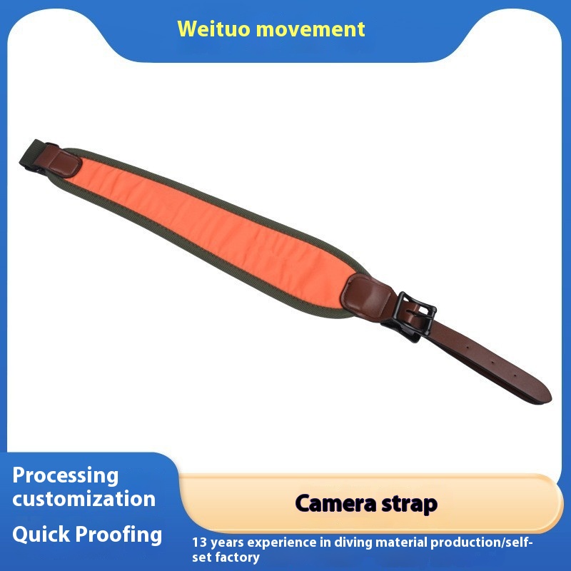 Supplies Diving Material Pressure-reducing And High-elastic Shock-absorbing Camera Straps S L R Shoulder Straps