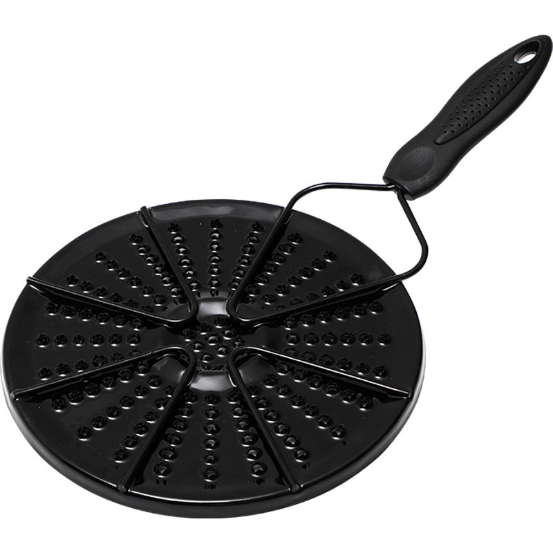 Japanese-style Gas Stove Enamel Heat Conductor Plate For Heating Milk,Gas Household Enamel Porcelain Heat Conduction Disc To Prevent Burning