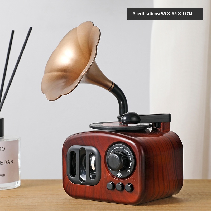 Retro Nostalgic Phonograph Music Box Music Box Bar Cafe Clothing Store Window Porch Creative Small Ornaments