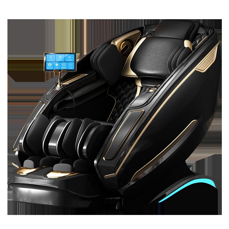Massage Chair Home Full Body Double S L Guide Rail4 D Manipulator Intelligent Voice Fully Automatic Luxury Version Space Capsule