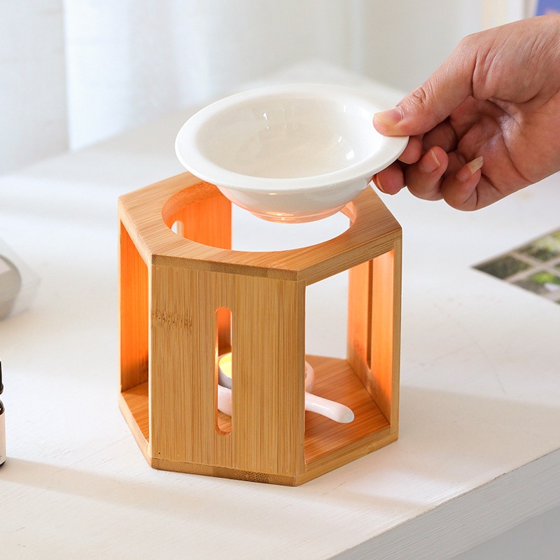 Aromatherapy Lamp Furnace Machine Ceramic Household Essential Oil Candle Lamp