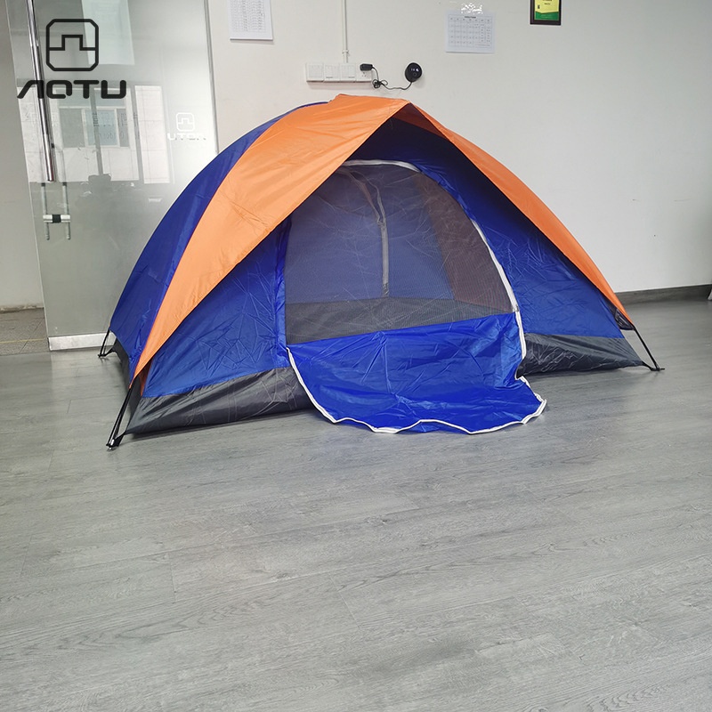 Concave-convex Outdoor Mountaineering Camping Mosquito Net2-3 People Double Tent Travel Camping Portable Waterproof Mosquito-proof Tent