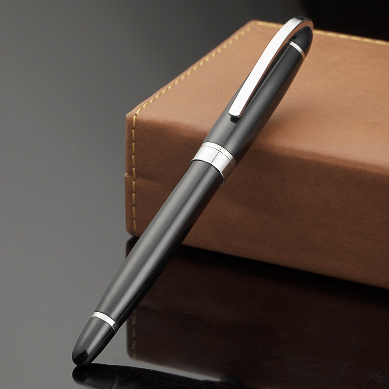 SCopper Clip Metal Neutral Pen Ballpoint Pen Business Advertising Signature Fountain Pen Printed One Piece Dery