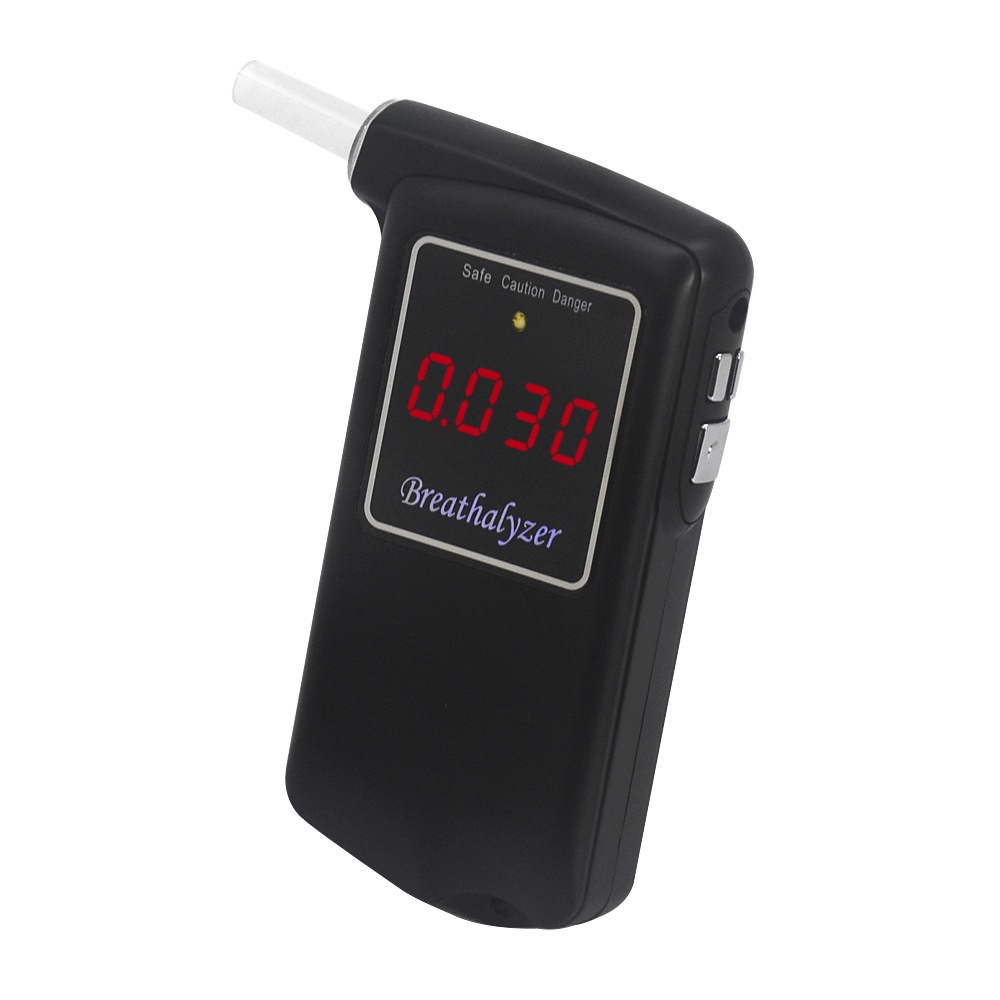 AT-858 SAlcohol Tester High Precision Portable Alcohol Tester10 Mouthpieces One Piece Dery
