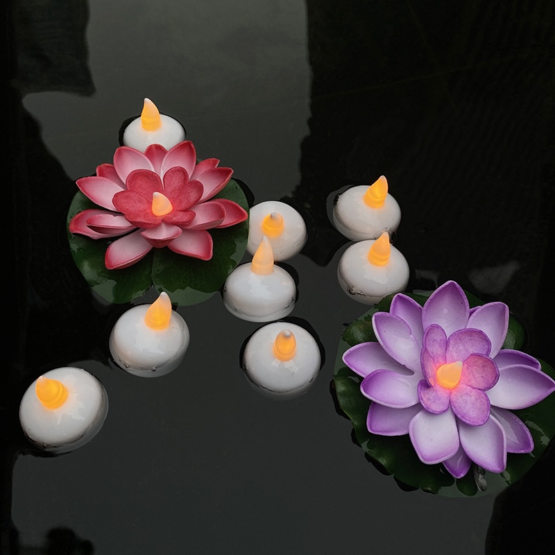 Submersible Candle Light Led Waterproof Candle Fish Tank Swimming Pool Water Decorative Light Aquarium Light Bar