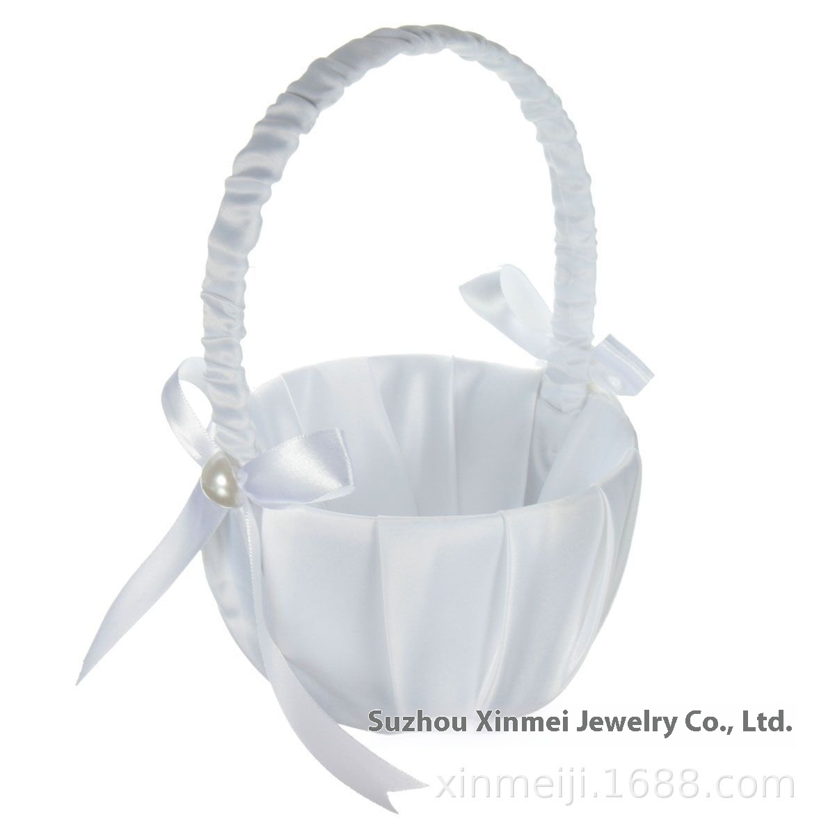 H11 European Wedding Flower Girl Pearl Flower Knot Flower Basket Western Wedding Accessories