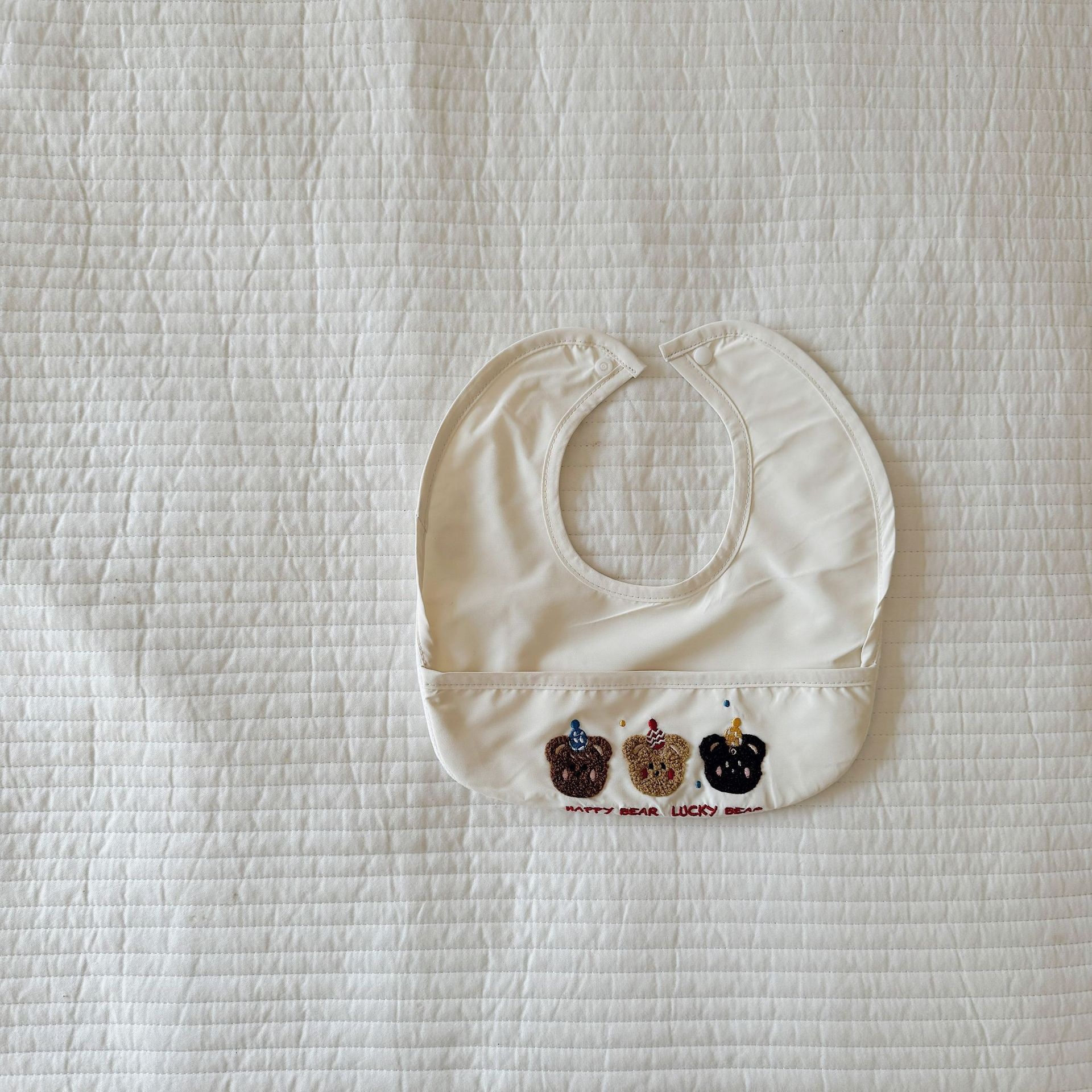 Weimu Children's Clothing Bib Baby Cartoon Children's Bib Waterproof Baby Bib Girl Rice Pocket Food Supplement