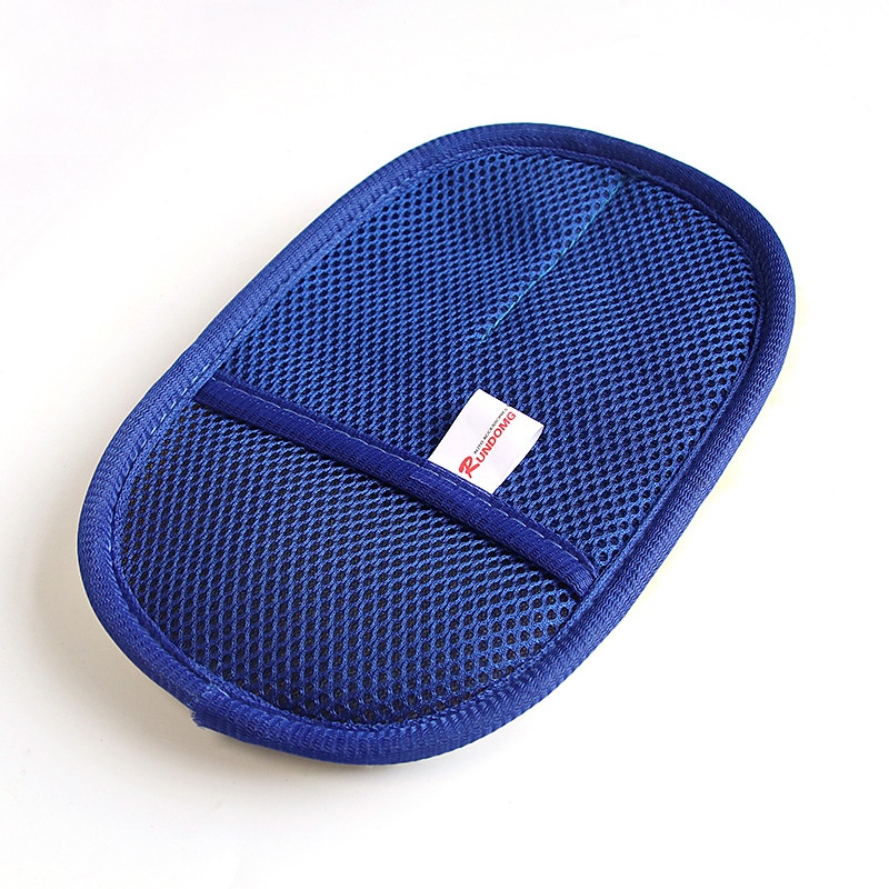 Rundong Imitation Wool Polishing Waxing Car Washing Gloves Car Washing Gloves Double-sided Gloves Car Cleaning Tools R-0028