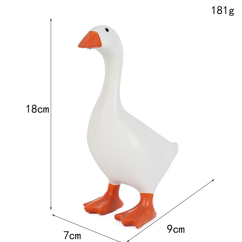 Duck Key Holder-Creative DIYMagnetic Resin Duck Sculpture For Entryway Key Storage And Decoration